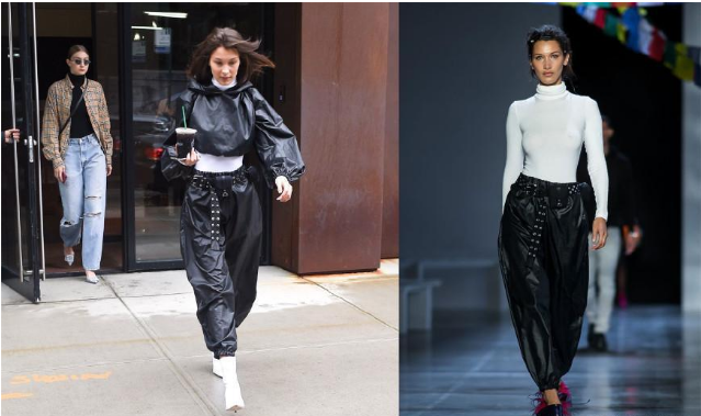 欧美“网红”超模扎堆时装周, 束腰透视装, 撞衫郑秀文