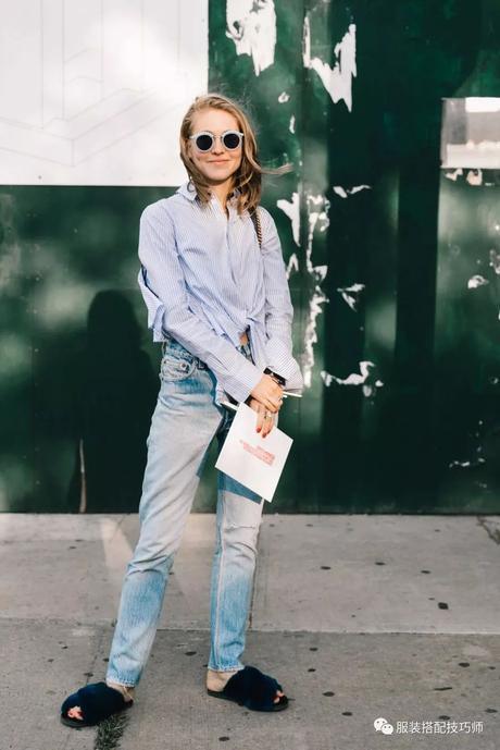 服装搭配：大屁股,腿粗,腿不直,下半身肥胖,一条烟管裤就搞定!