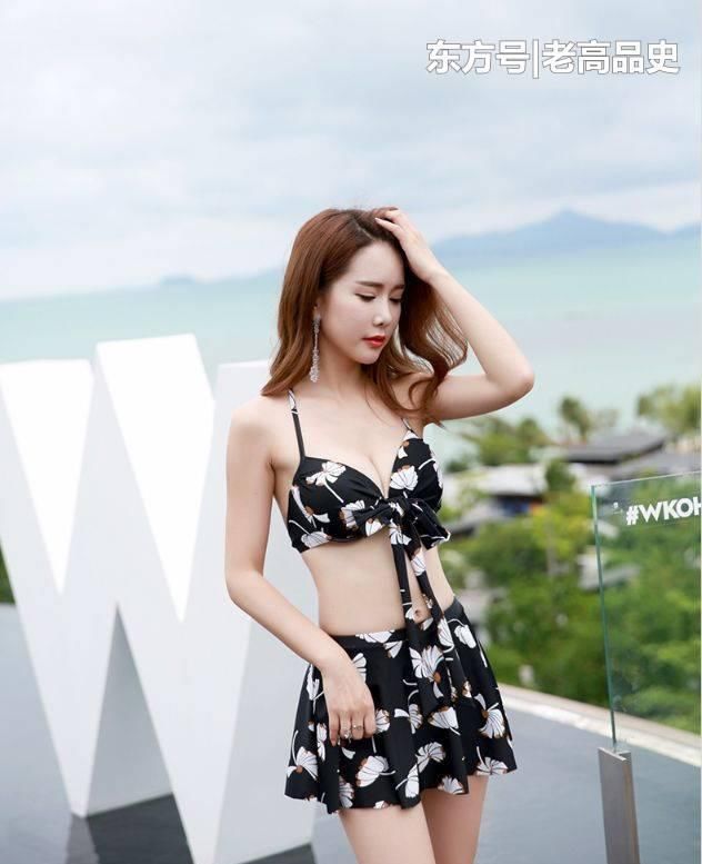  「美女」漂亮的泳衣美女，身材曼妙，散发出时尚风情！