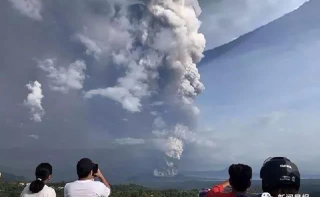 菲律宾火山超级爆发
