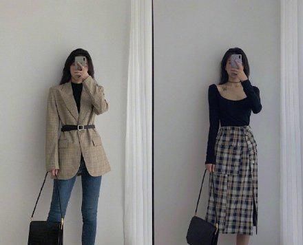 『酷酷的感觉』二十多岁的女孩,早春如何穿才显个性化