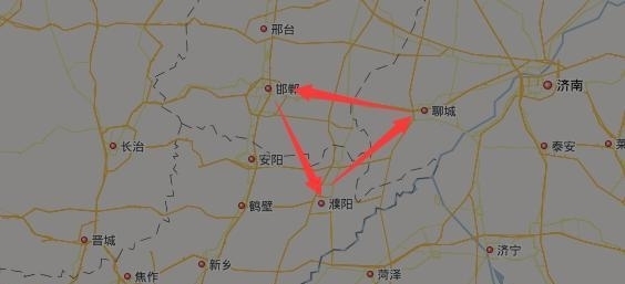  相邻@河北、山东、河南相邻的三个城市, 其中一个名声在外