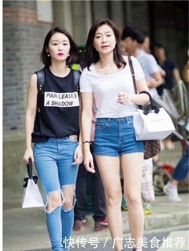 「有型」个性时尚的美女街拍:身材高挑有型的美女,让人看了又看