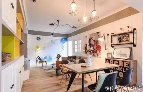『设计』102平的混搭风三房,刚需之家,也能做得非常时尚