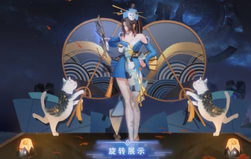  『技能』火舞皮肤造型才公布，百万玩家要求重做，只因裙子上绣了一幅图案