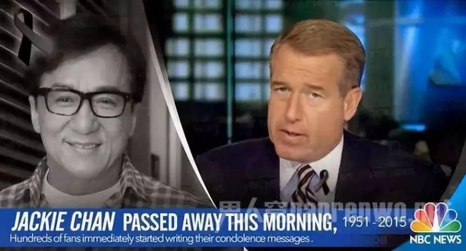 黑白照被谣传去世，吴京只回了两个字，网友:成龙都被去世三次了