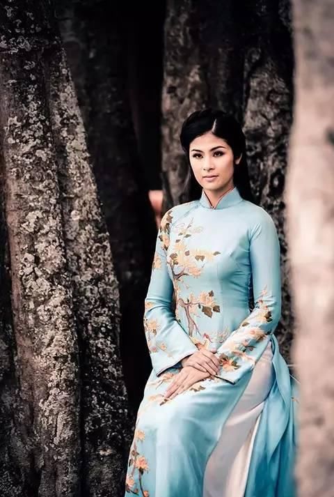  『中国旗袍』越南版旗袍美女，真好看！