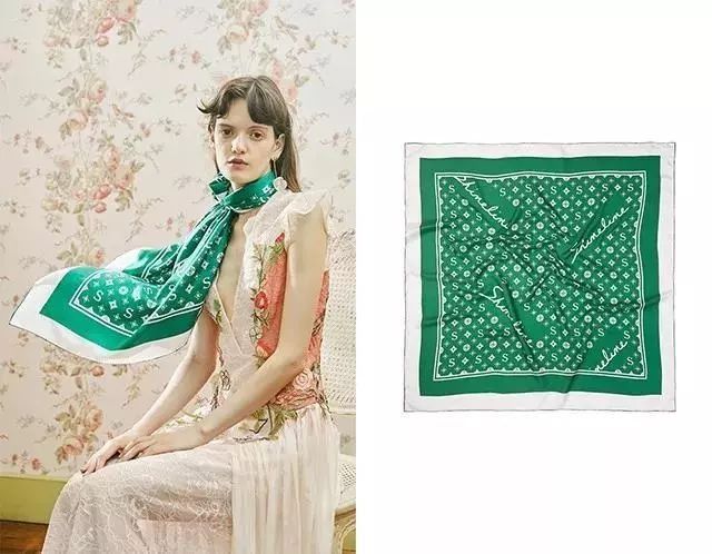 一条丝巾，拯救你无聊的穿搭