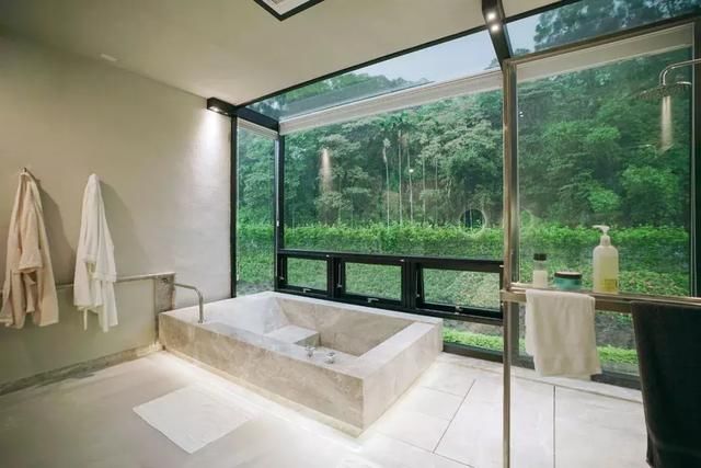 他买下30000小山头，造了一栋隐居的房子，远离城市，幽静清心