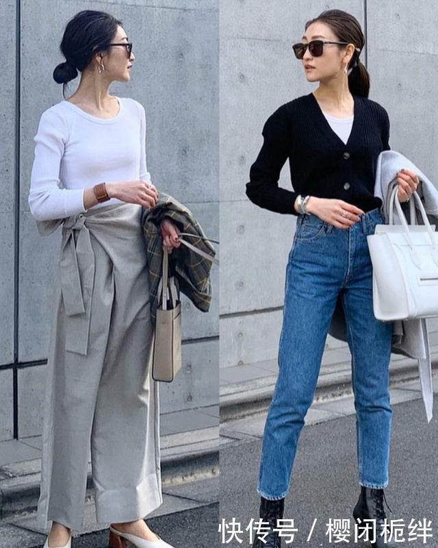 【白T】日本妈妈博主好会穿,把简单的基础款穿出优雅时尚范,气质又大方
