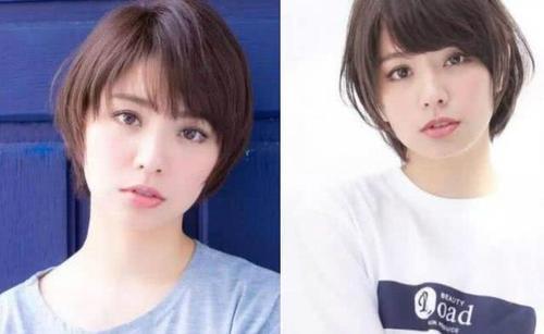 150cm矮个子女生短发,瞬间就有视觉增高了!