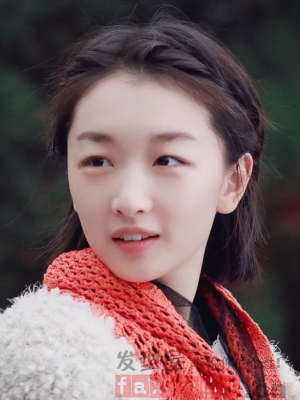 明星也爱无刘海发型 清新甜美更显时尚气质