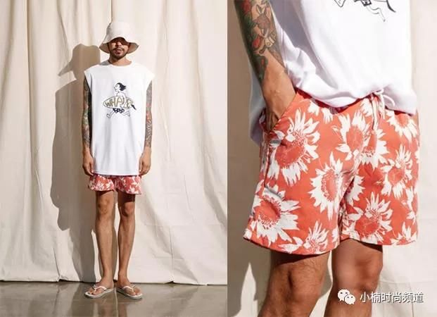 你只需要掌握3个穿搭原则，就不用害怕印花短裤搭不好！