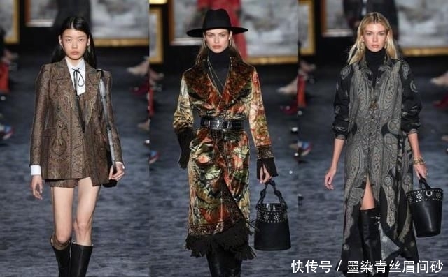  「Etro」2020秋冬时装周-度假民族风，谁能比Etro更美丽？