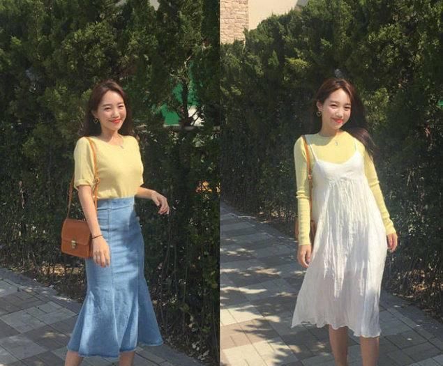  【cm】适合156cm小个软妹子秋季日常穿搭秀,显高套装,轻熟女搭配