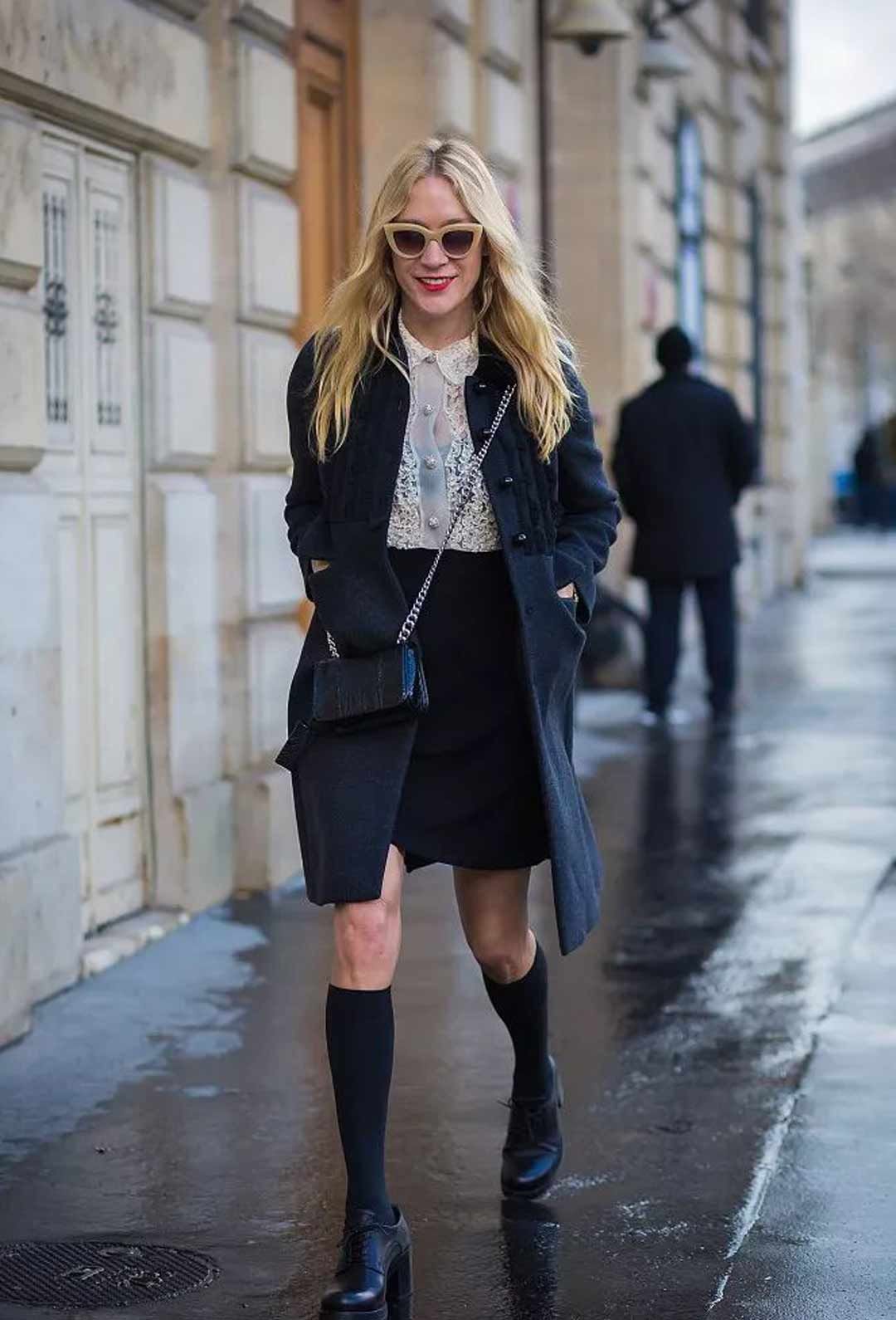 穿搭 | 连裤袜不时髦?是你没搭对