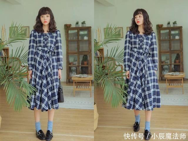 『格子裙』想要穿得更出众,就买今年主流的“格纹裙”,谁穿谁好看!