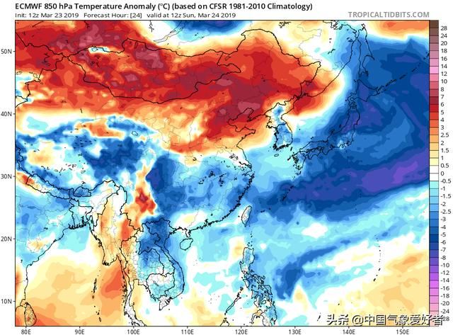 寒潮已结束！北方马上告别倒春寒迎来大回暖，但南方还要再等等！