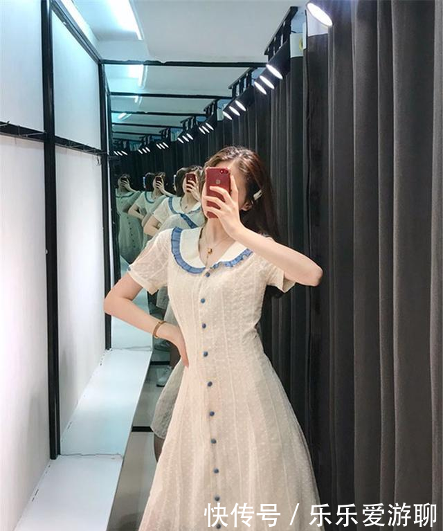 「显瘦」每天不知道穿啥?试试这种连衣裙,美嫩又显瘦,真是太美了
