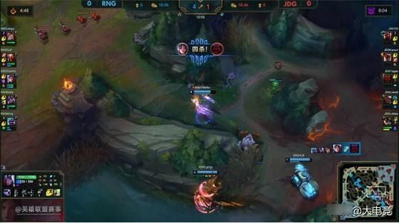  『枪团』LOL-LPL：Betty女枪团战闪现击杀双C，RNG2-0碾压JDG！