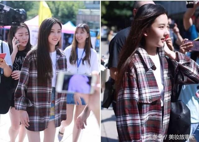 宋祖儿入学北电，“中式妆容”吸引众人