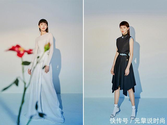 唐嫣齐刘海配连衣裙清新如少女，难怪范冰冰和baby也换了同款造型