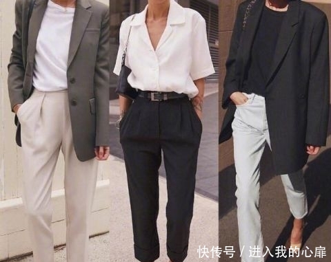  『适合』九分裤如何搭配？看看这里就知道了，完美修饰腿部线条