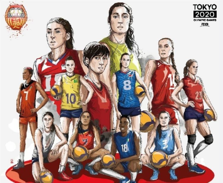  「公布」奥运会中国女排小组赛赛程公布，连战美国俄罗斯意大利