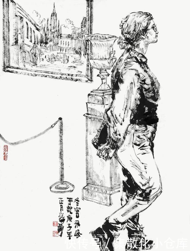  『画者』善画者勤于画｜画家王家训在俄罗斯