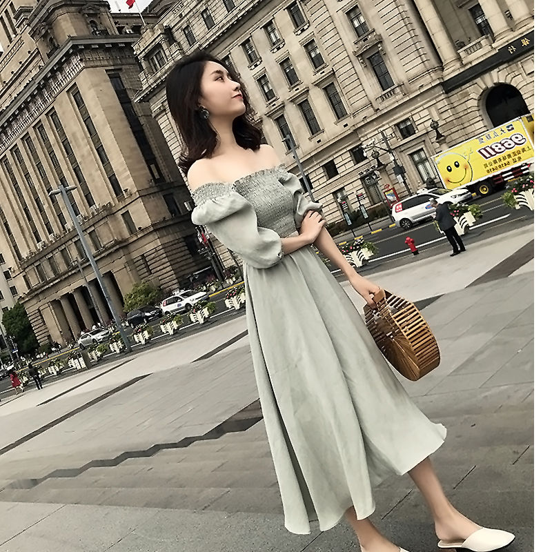 每个女神都要有的一款长裙，一席长裙，给你不一样的“仙女”气息