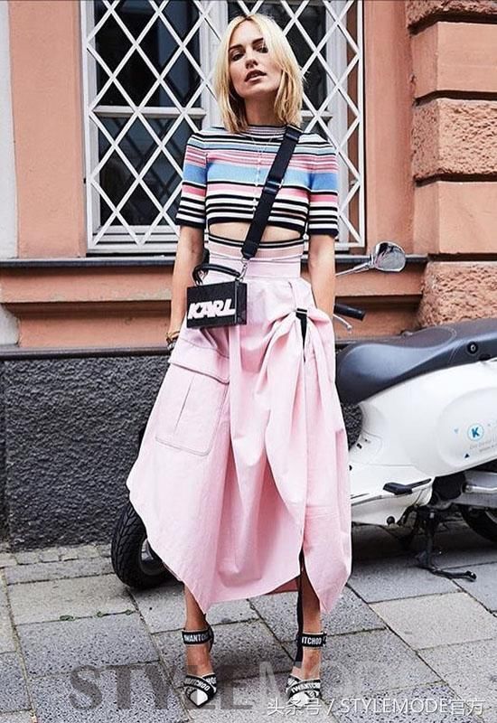 优雅的迷笛裙，夏日里的一股清流