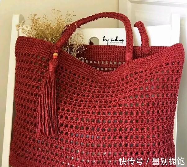 『手工』一点不比名牌包包差!多款手工编织的毛线包包,太时尚了