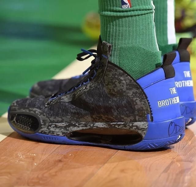  「球鞋」NBA球员上脚：塔图姆这赛季穿的球鞋，超多AJ34个人配色！