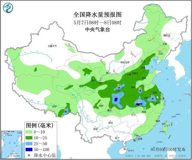  【预报】立夏还变冷了？新冷空气又来了，浙江预报有两个120毫米大暴雨点