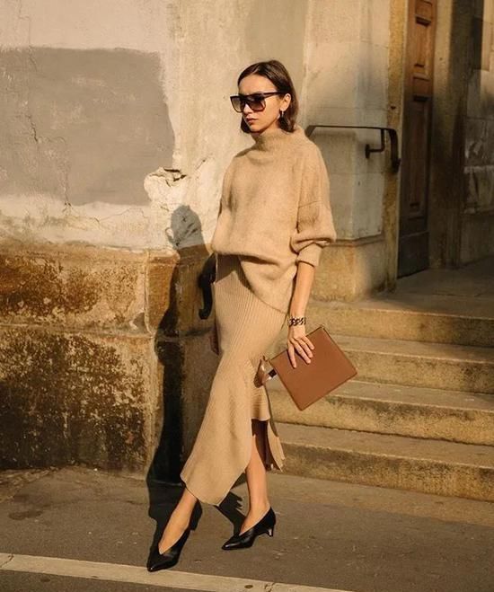 『半身裙』针织衫+半身裙 春季限定版搭配