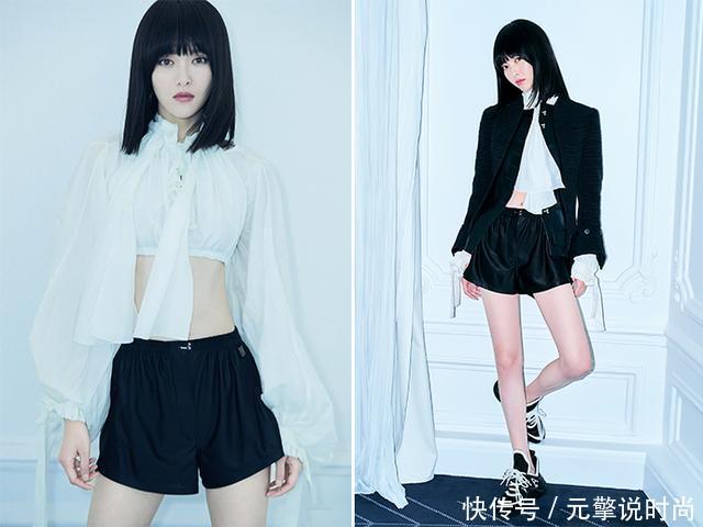 唐嫣齐刘海配连衣裙清新如少女，难怪范冰冰和baby也换了同款造型