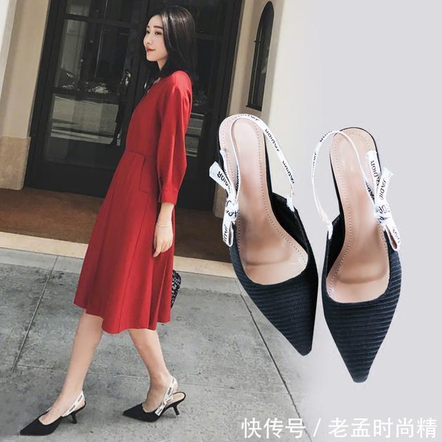 女人■穿不了高跟鞋的姑娘不要急,时髦不累脚的猫跟鞋让你更女人!