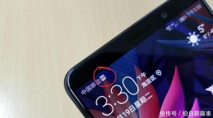 手机顶部显示的HD是什么意思电信客服小姐