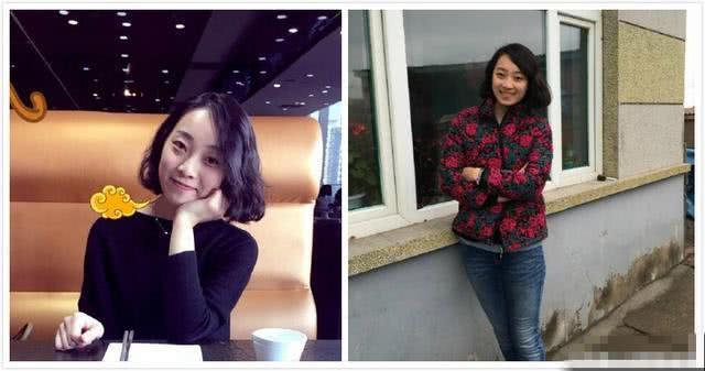 城市里打拼的农村姑娘回乡,晒了素面朝天的对比照,有点懵了!