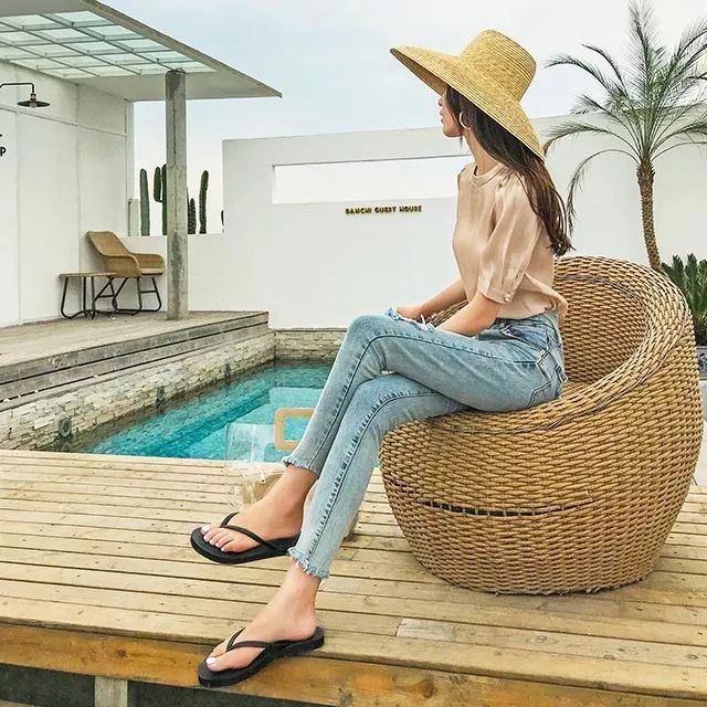 不磨脚的人字拖，才是真舒服