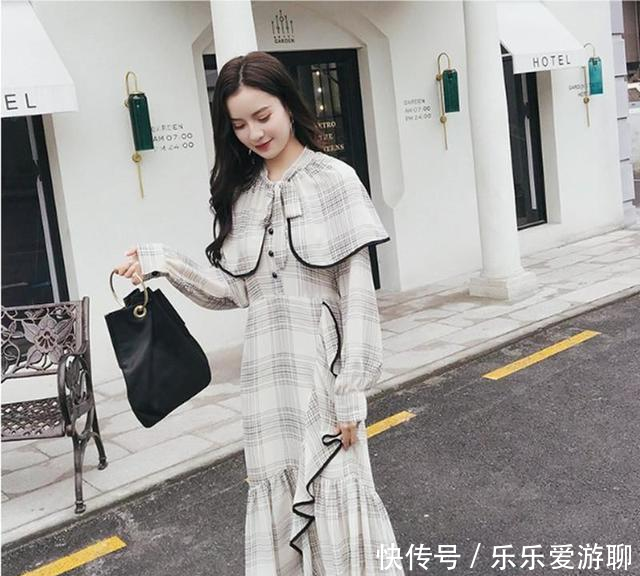  「显瘦」每天不知道穿啥？试试这种连衣裙，美嫩又显瘦，真是太美了