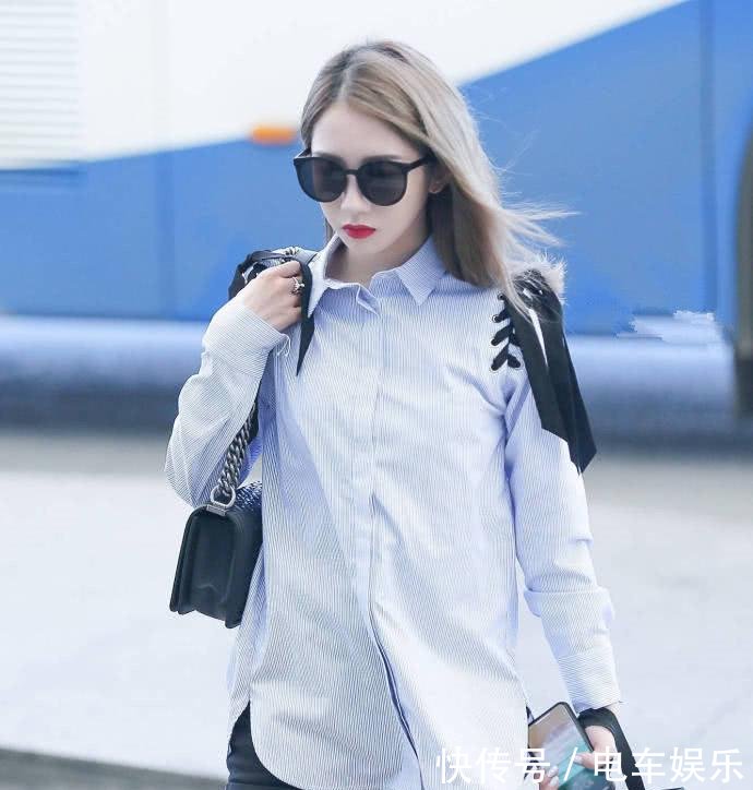 孟美岐短裤短到看不见, 是衬衫太长了? 网友: 刚走红就这么浪?