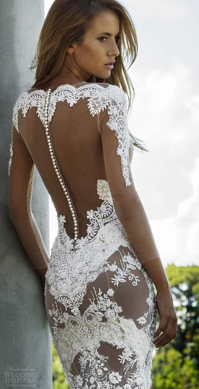  「系列」Nektaria 婚纱系列 垂坠华丽婚纱带给新娘好心情