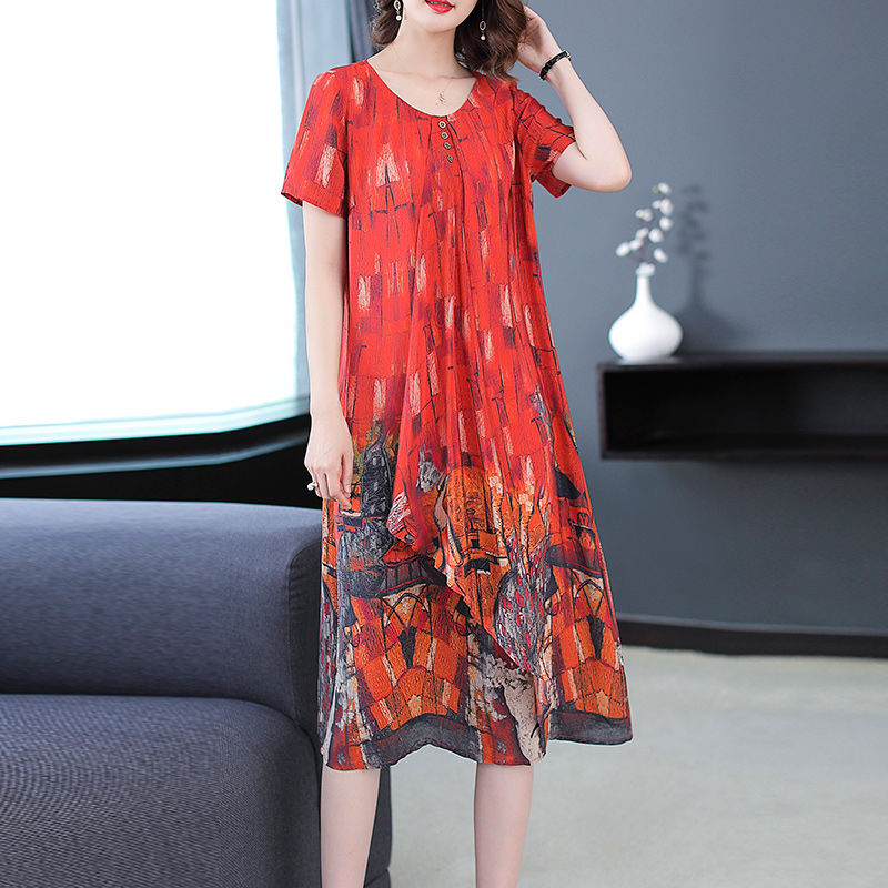 70后裙子九月才好看，年轻有女人味，难怪姑姑一件比一件还想买