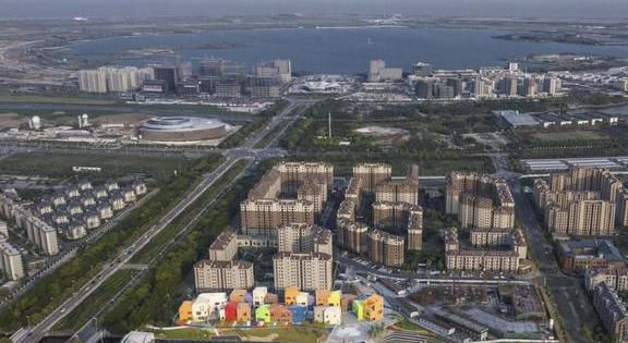 中国这里，是世界最大填海造陆工程，面积达152平方公里