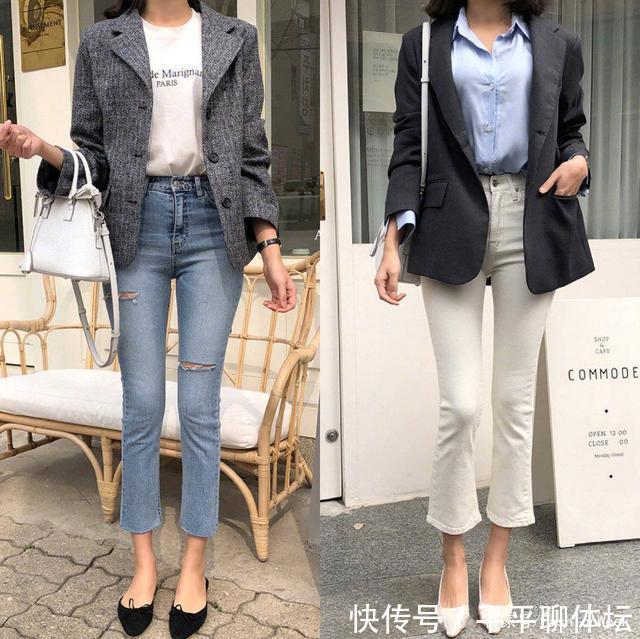  LOOK：超实穿的韩风穿搭LOOK，晚春走简约美路线，清新显气质！