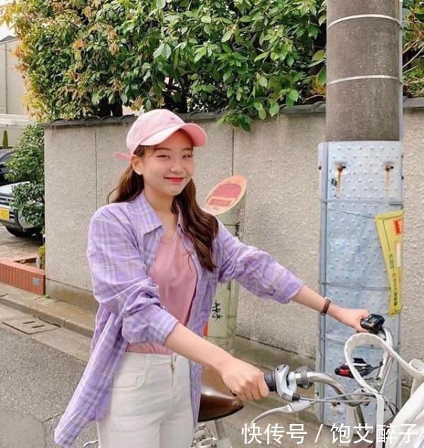  「感觉」衬衫外套加上t恤，迷人又有淑女范