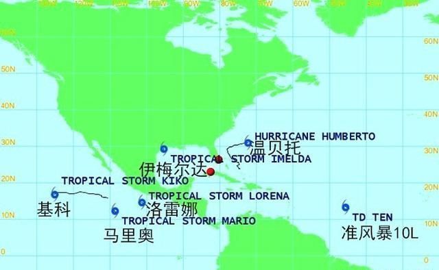  「风暴」海洋大暴动？5大风暴来了，一个为超强台风，另外一个已