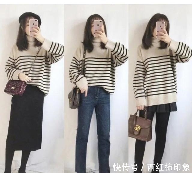  「实用」小个子女生内穿外搭look，日常精致又实用！穿对了显高显瘦