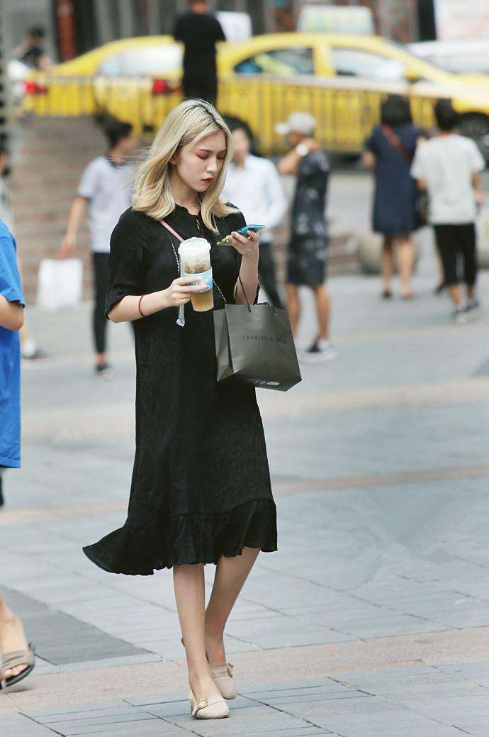 几组黑色系温柔清爽风的搭配LOOK, 有你喜欢的吗?